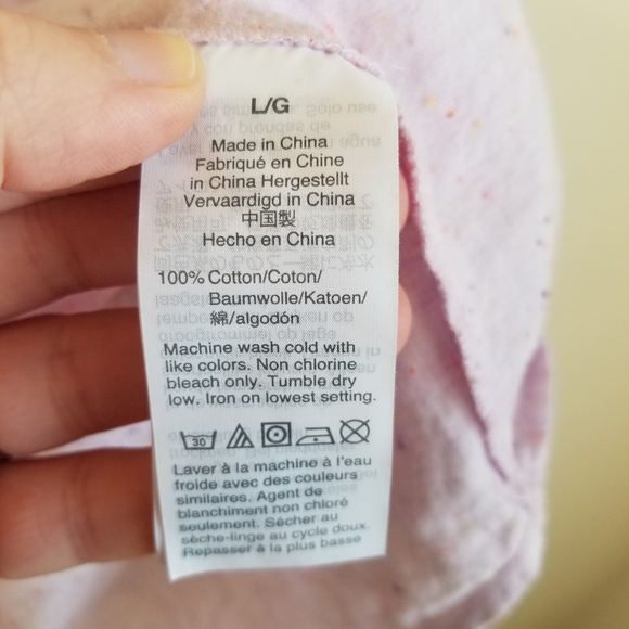 J.Crew Open V-Neck Shirt in Donegal Flannel Blouse - Picture 3 of 6